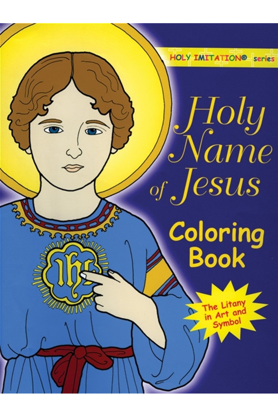 Holy Name of Jesus Coloring Book - IPCBHNJP-Inspirational Gifts-Ignatius Press-Michigan Church Supply