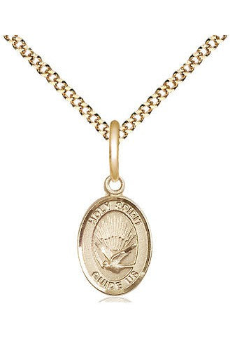 Holy Spirit Medal - FN9044-Jewelry-Bliss Mfg-Gold Filled-Michigan Church Supply