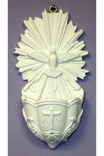 Holy Spirit Water Font - ZWMA678-Inspirational Gifts-Goldscheider of Vienna-Michigan Church Supply