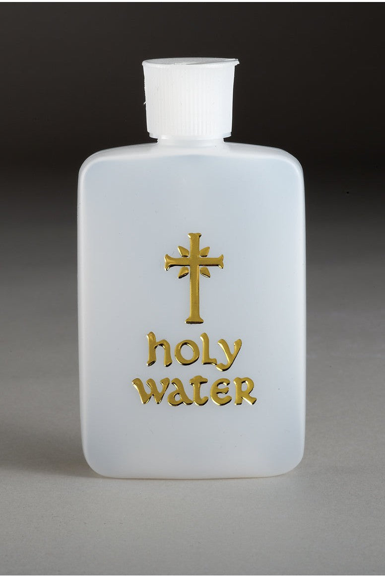 Holy Water Bottle - 4 oz - LAPL306-Inspirational Gifts-RELIGIOUS ART INC-1+-Michigan Church Supply