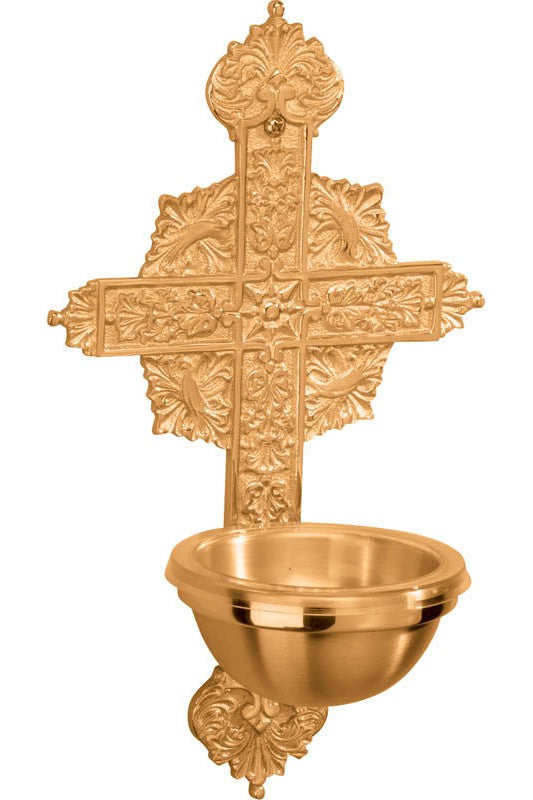 Holy Water Font-JL389-83B-Church Life-Progressive Bronze-Michigan Church Supply