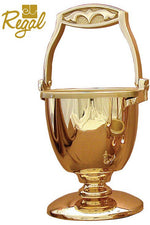 Holy Water Pot - QF30PS90-Church Life-Empire Bronze-Satin-Michigan Church Supply