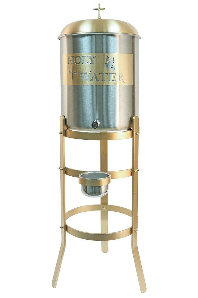 Holy Water Tank with Stand - MIK450-Church Life-Koley-5 Gallon-Michigan Church Supply