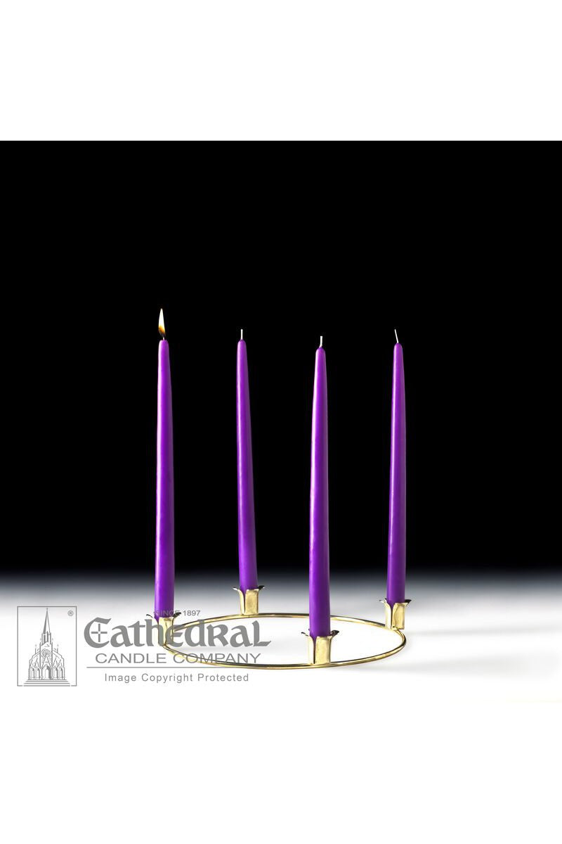 Home Advent Complete Set - 4 Purple - GG82752401-Inspirational Gifts-Cathedral Candle-Michigan Church Supply