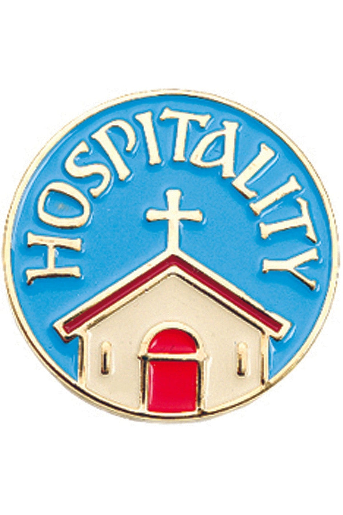 Hospitality Lapel Pin - XWB40-Jewelry-Terra Sancta-Michigan Church Supply