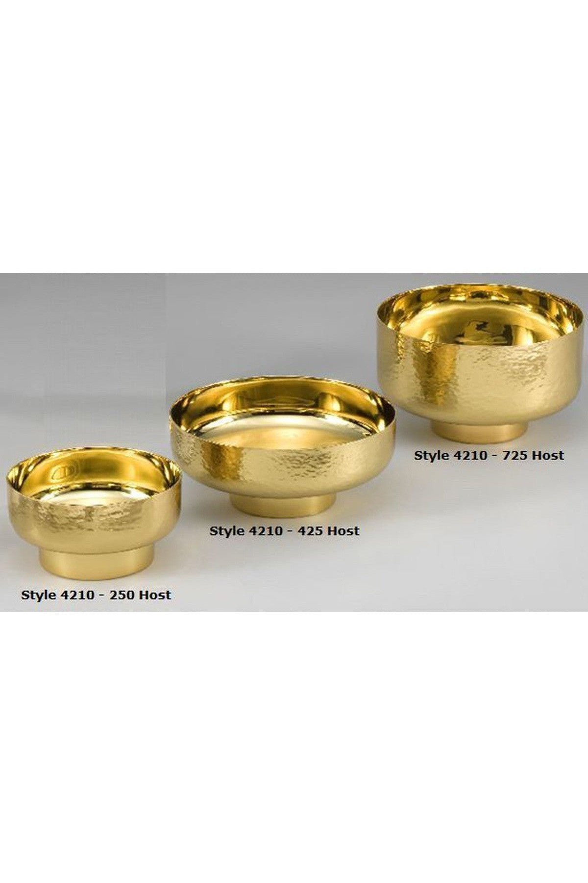 Host Bowl - DO4210200-Church Life-MCS-DO-Bright Highly Polished-Michigan Church Supply