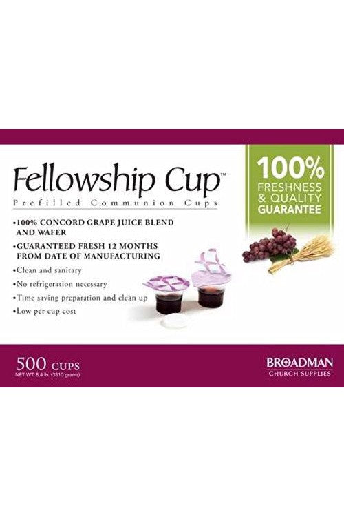 Host & Juice Set (Box of 500) -MA500-Church Life-BROADMAN & HOLMAN-Michigan Church Supply