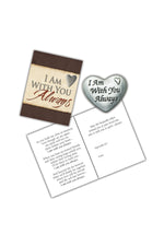 I Am With You Always Pocket Token - GE52988-Inspirational Gifts-Cathedral Art Medal and CA Gifts-Michigan Church Supply