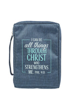 I Can Do All Things Bible Case - GCBB659-Inspirational Gifts-Christian Art Gifts-Large-Michigan Church Supply