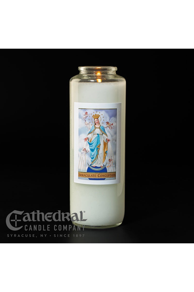 Immaculate Conception - GG2119-Church Life-Cathedral Candle-Michigan Church Supply