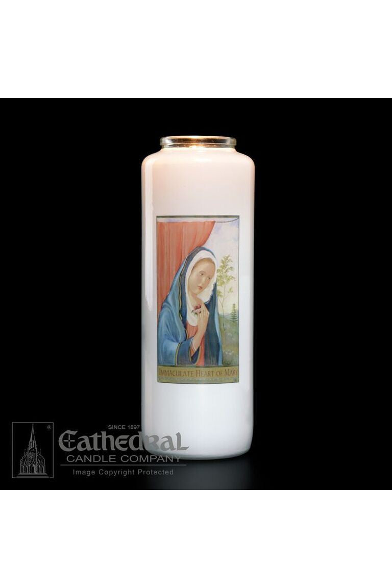 Immaculate Heart of Mary - GG2102-Church Life-Cathedral Candle-Michigan Church Supply