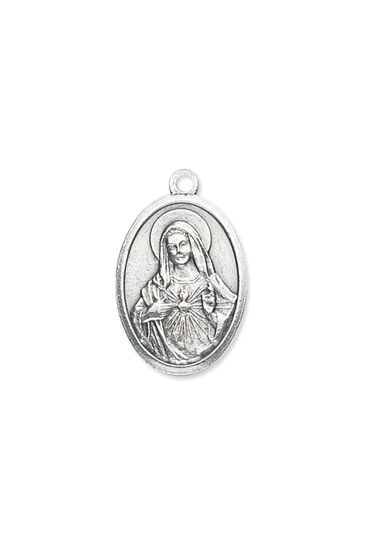 Immaculate Heart of Mary Medal - TA1086-Jewelry/Inspirational Gifts-Hirten-Michigan Church Supply