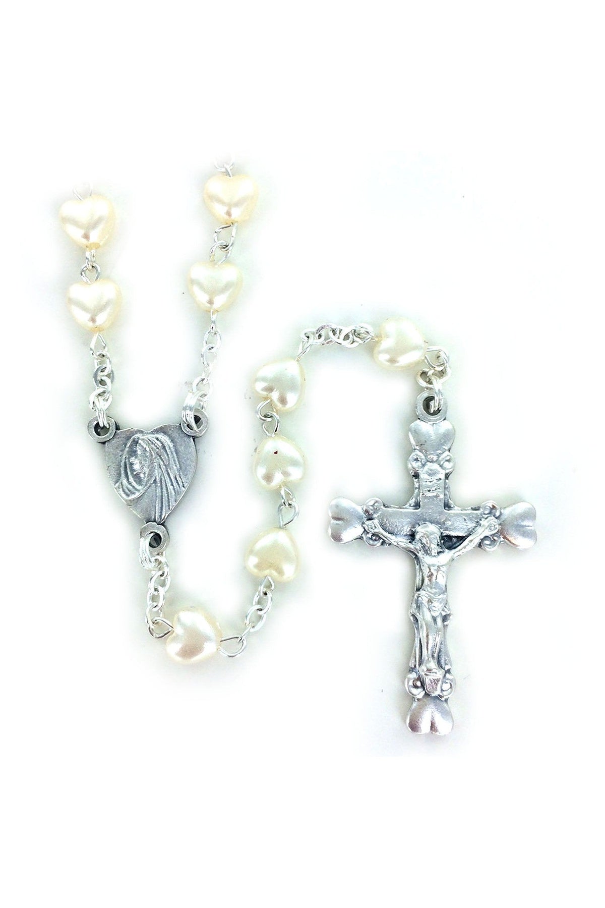 Immitation Pearl Rosary - WOSR3997JC-Inspirational Gifts-Singer-Michigan Church Supply