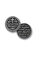 In Loving Memory Pocket Token - GEPT141-Inspirational Gifts-Cathedral Art Medal and CA Gifts-Michigan Church Supply