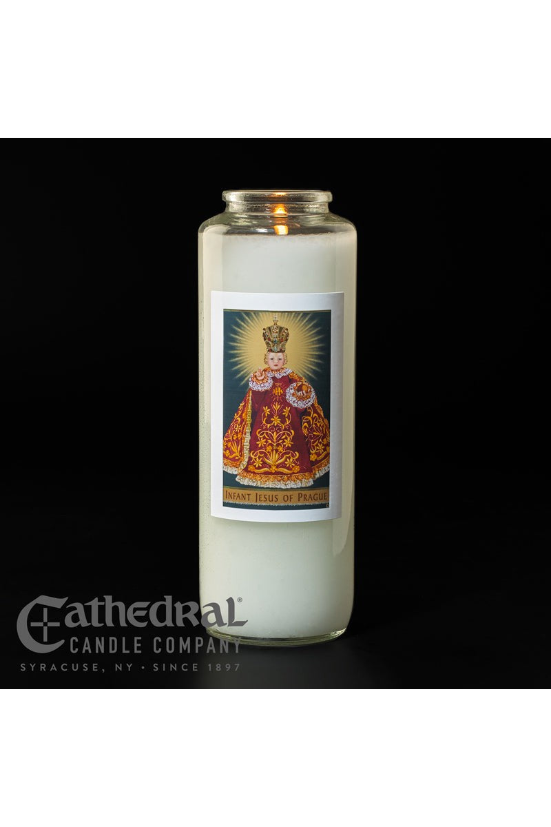 Infant Jesus of Prague - GG2120-Church Life-Cathedral Candle-Michigan Church Supply