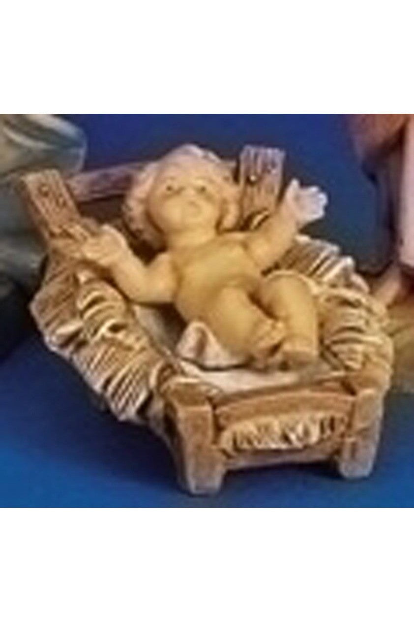 Infant W/ Manger Fontanini 5"- LI72513-Inspirational Gifts-Fontanini-Michigan Church Supply