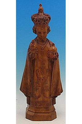 Infant of Prague WJSA2455C-Inspirational Gifts-Space Age Plastics-Wood Stain-Michigan Church Supply