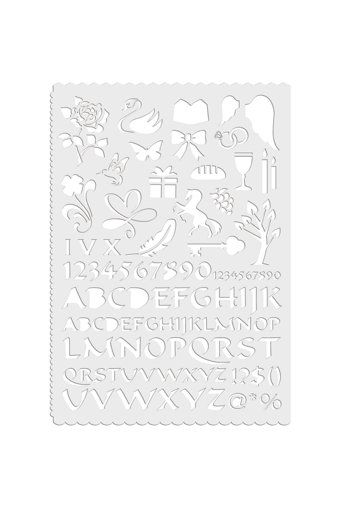 Inspirational Journaling Stencil-Inspirational Gifts-GT Luscombe-Series 1-Michigan Church Supply