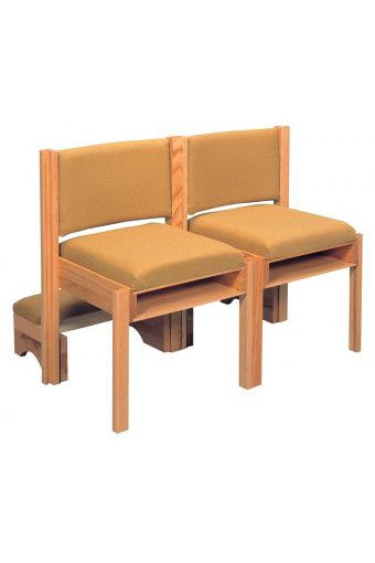 Interlocking Full Back Chair - AI303-Church Life-Woerner-Michigan Church Supply