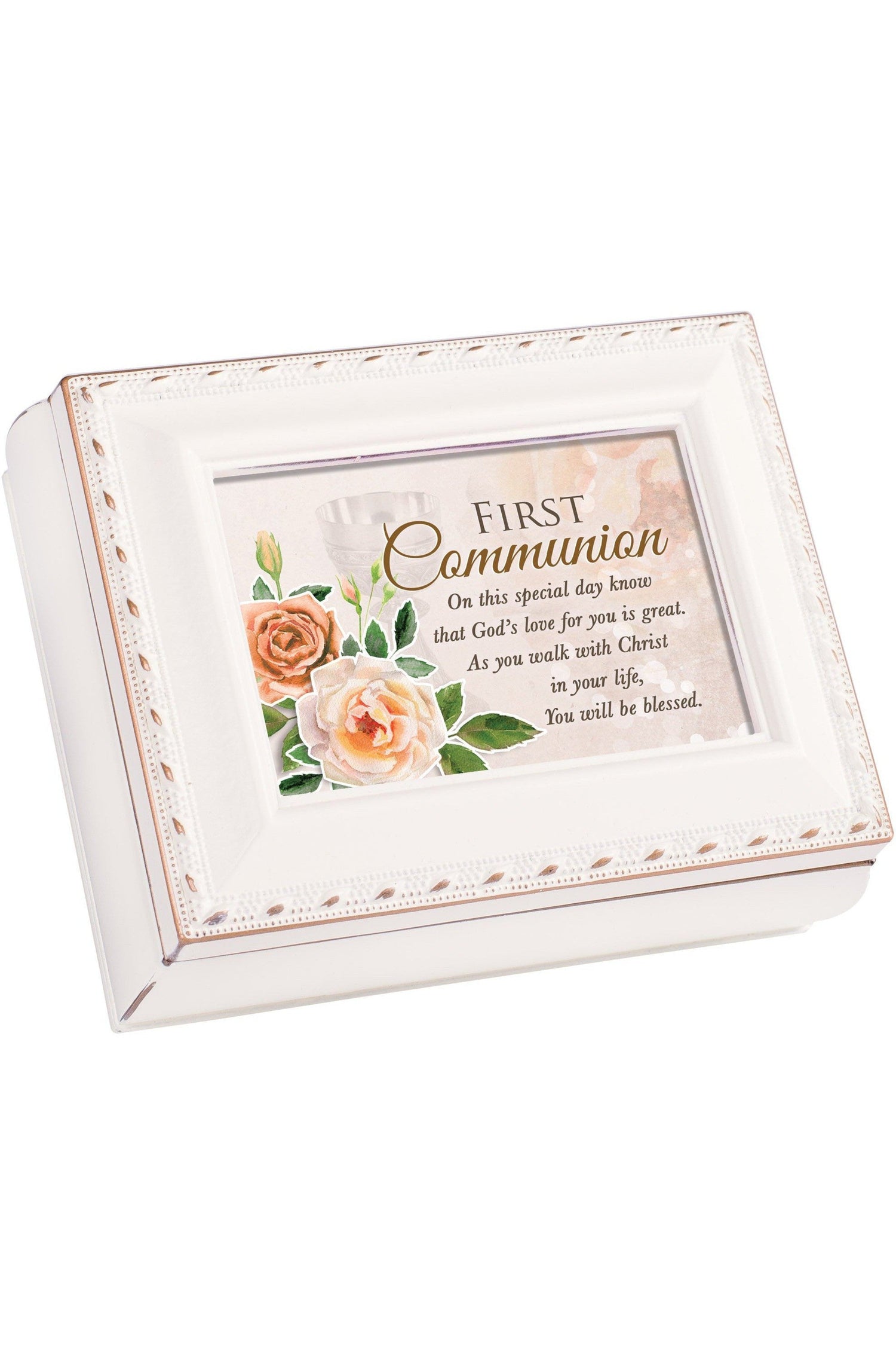 Ivory Keepsake Box - GPTS746SI-Inspirational Gifts-Cottage Garden-Michigan Church Supply