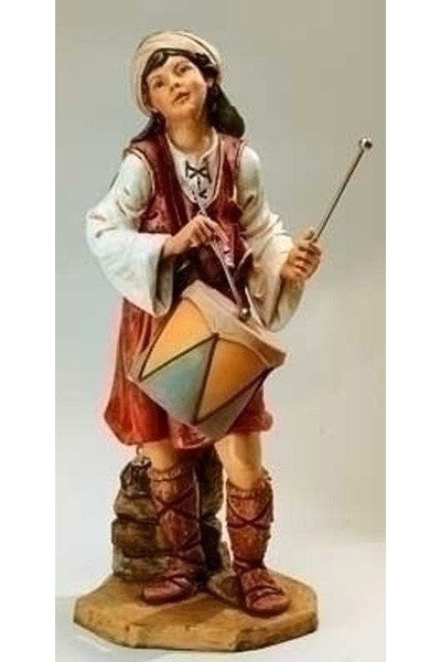 Jareth Drummer Boy 50" Fontanini - LI52317-Inspirational Gifts-Fontanini-Michigan Church Supply