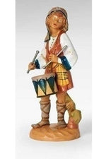 Jareth, Drummer Boy 7.5" Fontanini - LI65169-Inspirational Gifts-Fontanini-Michigan Church Supply