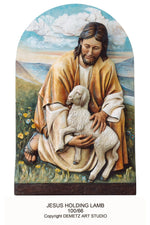 Jesus Holding The Lamb - HD10066-Church Life-Demetz-Michigan Church Supply