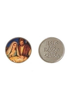 Jesus is the Reason for the Season Pocket Token - LI132432-Inspirational Gifts-Roman, Inc-Michigan Church Supply