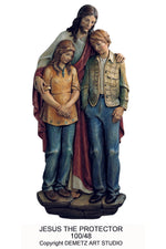 Jesus the Protector - 3/4 Relief - HD10048-Church Life-Demetz-36"-Michigan Church Supply