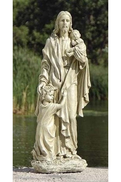 Jesus w/ Children Figure - LI46020-Inspirational Gifts-Roman, Inc-Michigan Church Supply