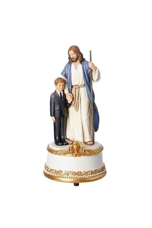 Jesus with Boy Figure - LI604017-Inspirational Gifts-Roman, Inc-Michigan Church Supply