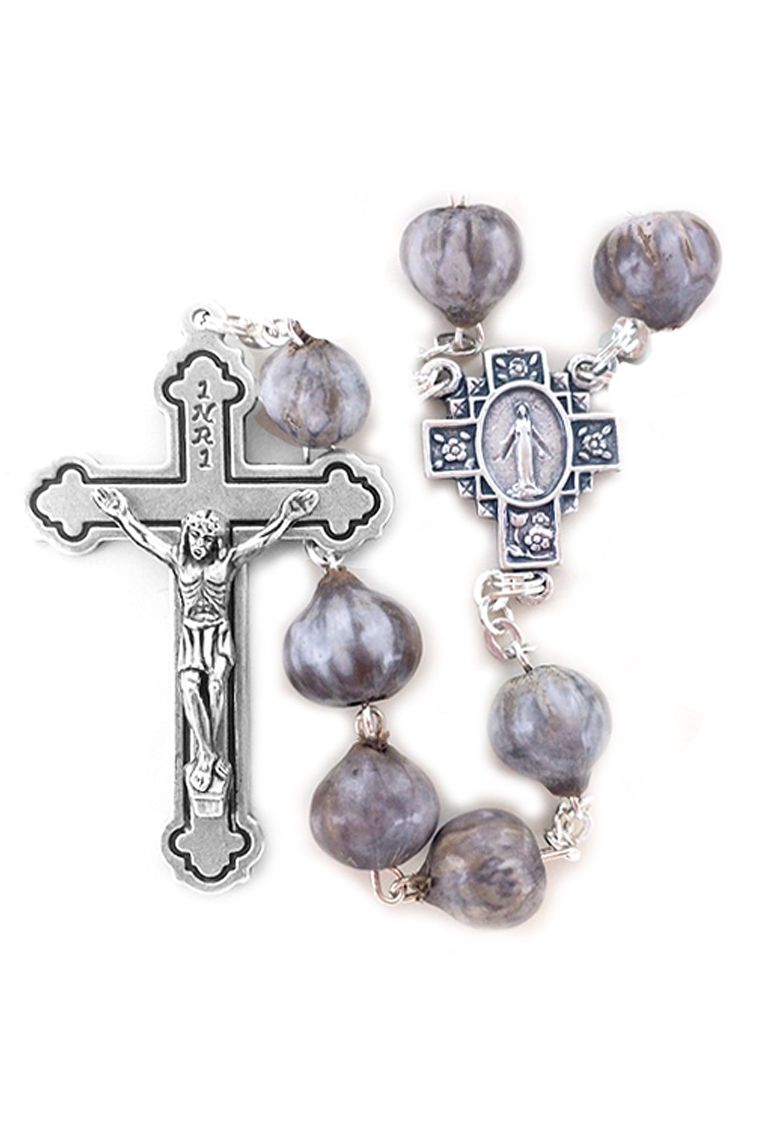 Jobs Tear Seed Rosary - WOSR4035JC-Inspirational Gifts-Singer-Michigan Church Supply