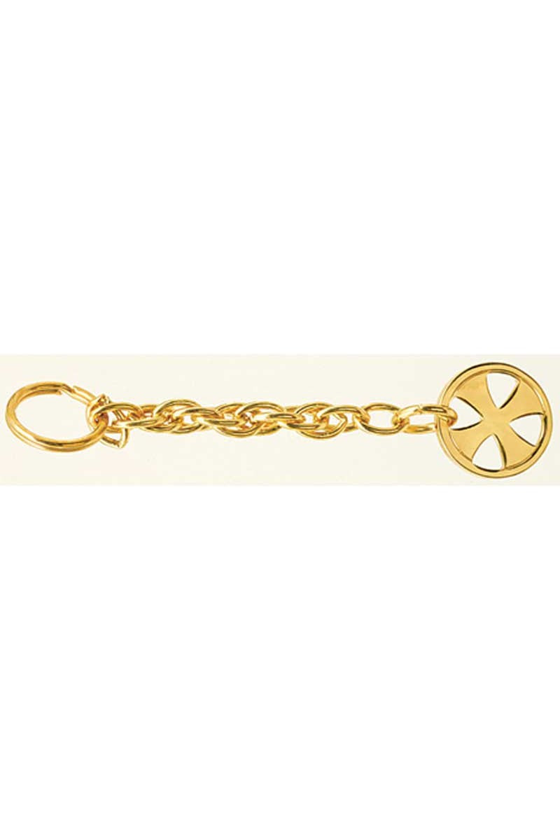 Key Chain - MIK136-Church Life-Koley-24k Gold Plated-Michigan Church Supply