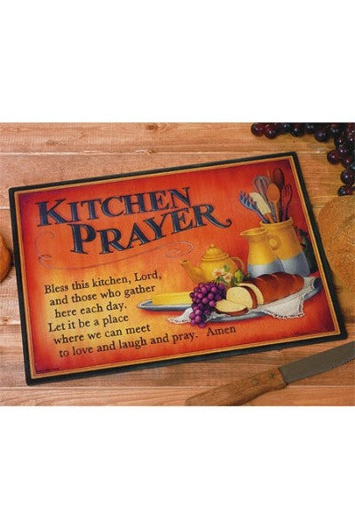 Kitchen Prayer - Cutting Board - GE54729-Inspirational Gifts-Cathedral Art Medal and CA Gifts-Michigan Church Supply