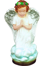 Kneeling Angel WJSA2485C-Inspirational Gifts-Space Age Plastics-Colored-Michigan Church Supply