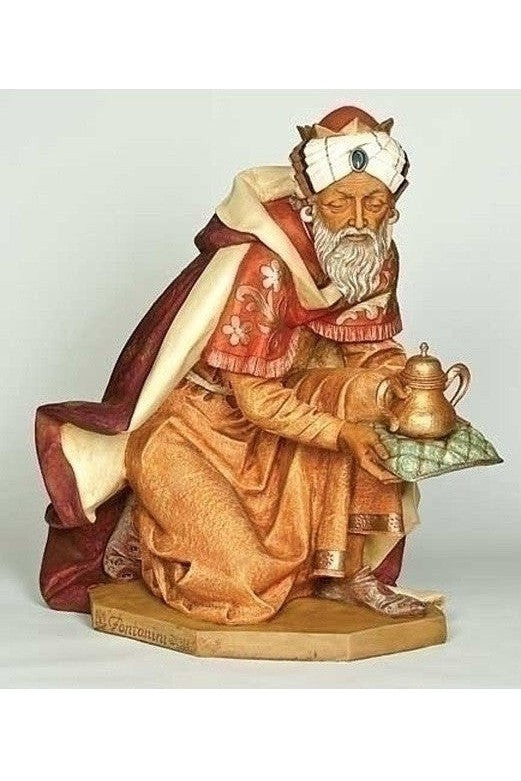 Kneeling King Gaspar 50" Fontanini - LI52315-Inspirational Gifts-Fontanini-Michigan Church Supply