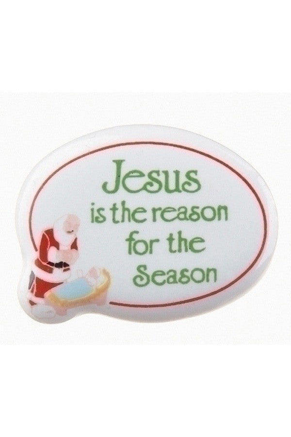 Kneeling Santa Pin - LI15410-Inspirational Gifts-Roman, Inc-Michigan Church Supply