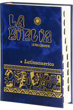 La Biblia Lationamerica Indexed - Blue/Azul - UK010004(I)-Inspirational Gifts-Ministerio-Michigan Church Supply