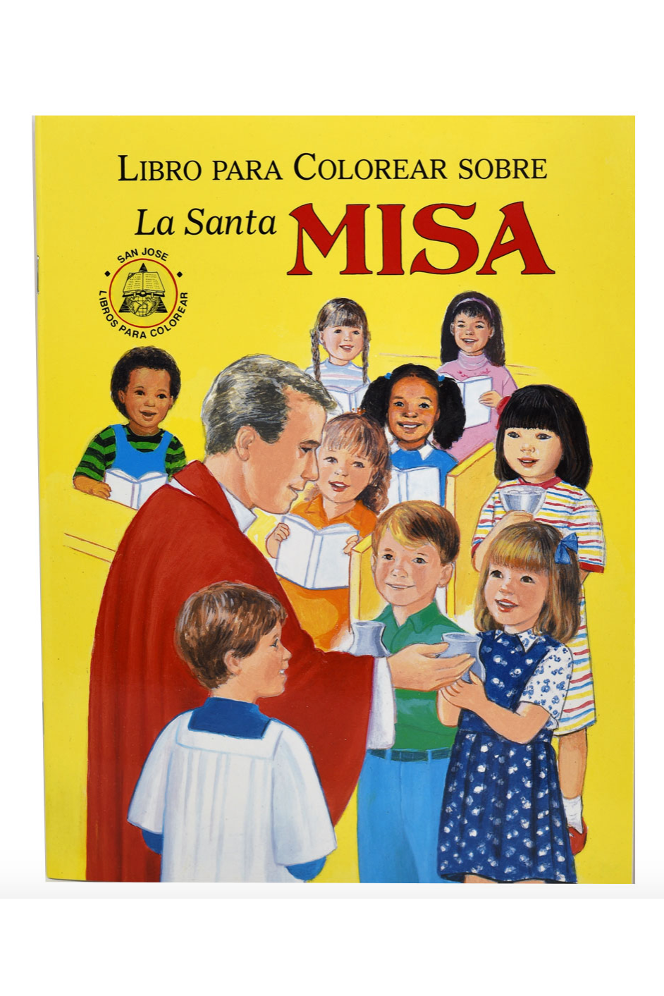 La Santa Misa Coloring Book - GF683S-Inspirational Gifts-Catholic Book Publishing Corp-Michigan Church Supply