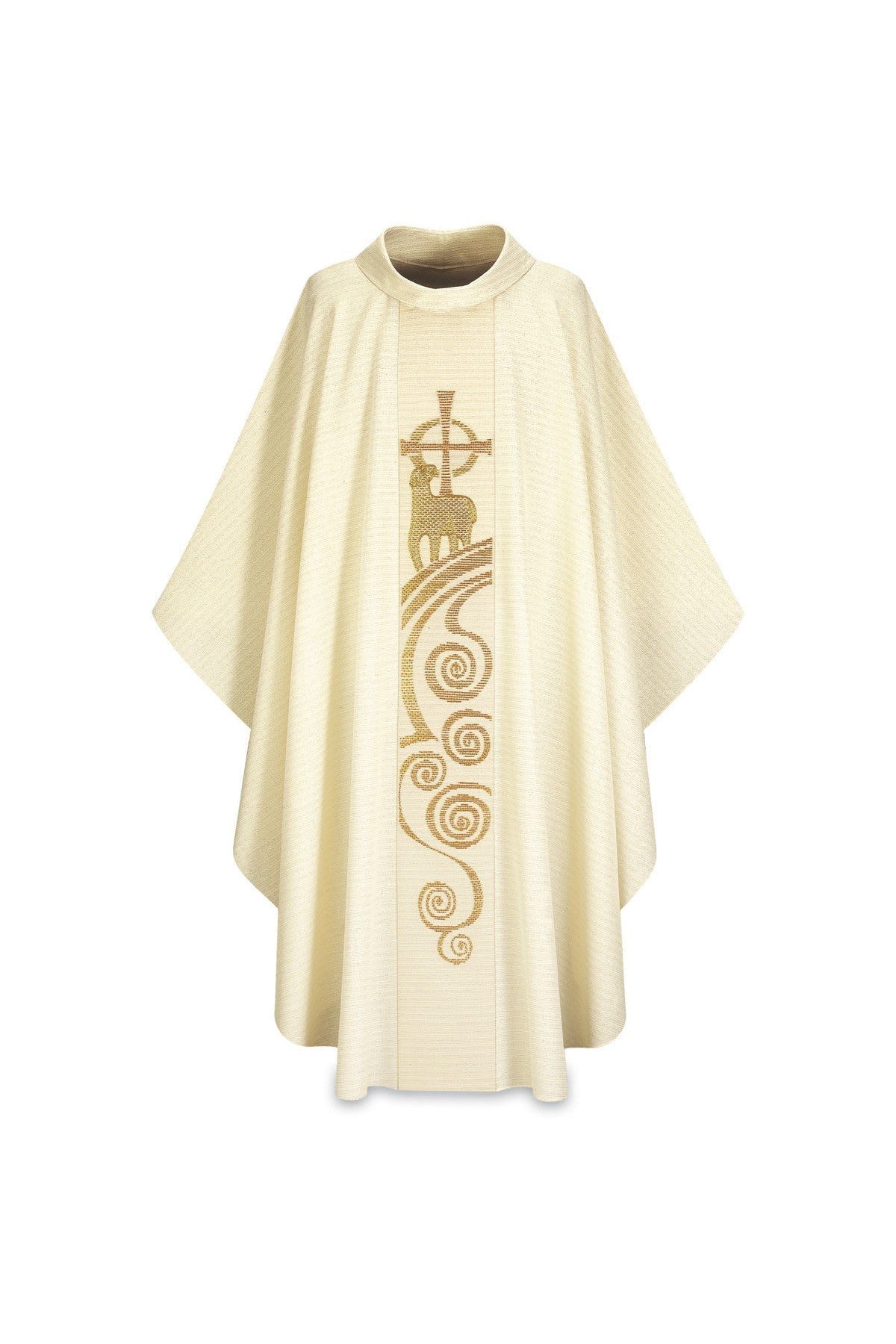 Lamb of God Chasuble - WN3356-Church Life-Art Studio Slabbinck-Michigan Church Supply