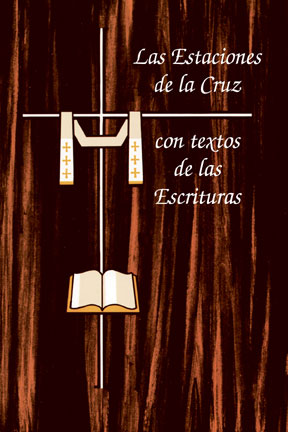 Las Estaciones de la Cruz con textos de las Escituras- FQBP2548BX-Inspirational Gifts-Barton Cotton-Michigan Church Supply