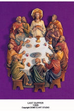 Last Supper - HD1289-Church Life-Demetz-Fiberglass 26" x 20"-Michigan Church Supply