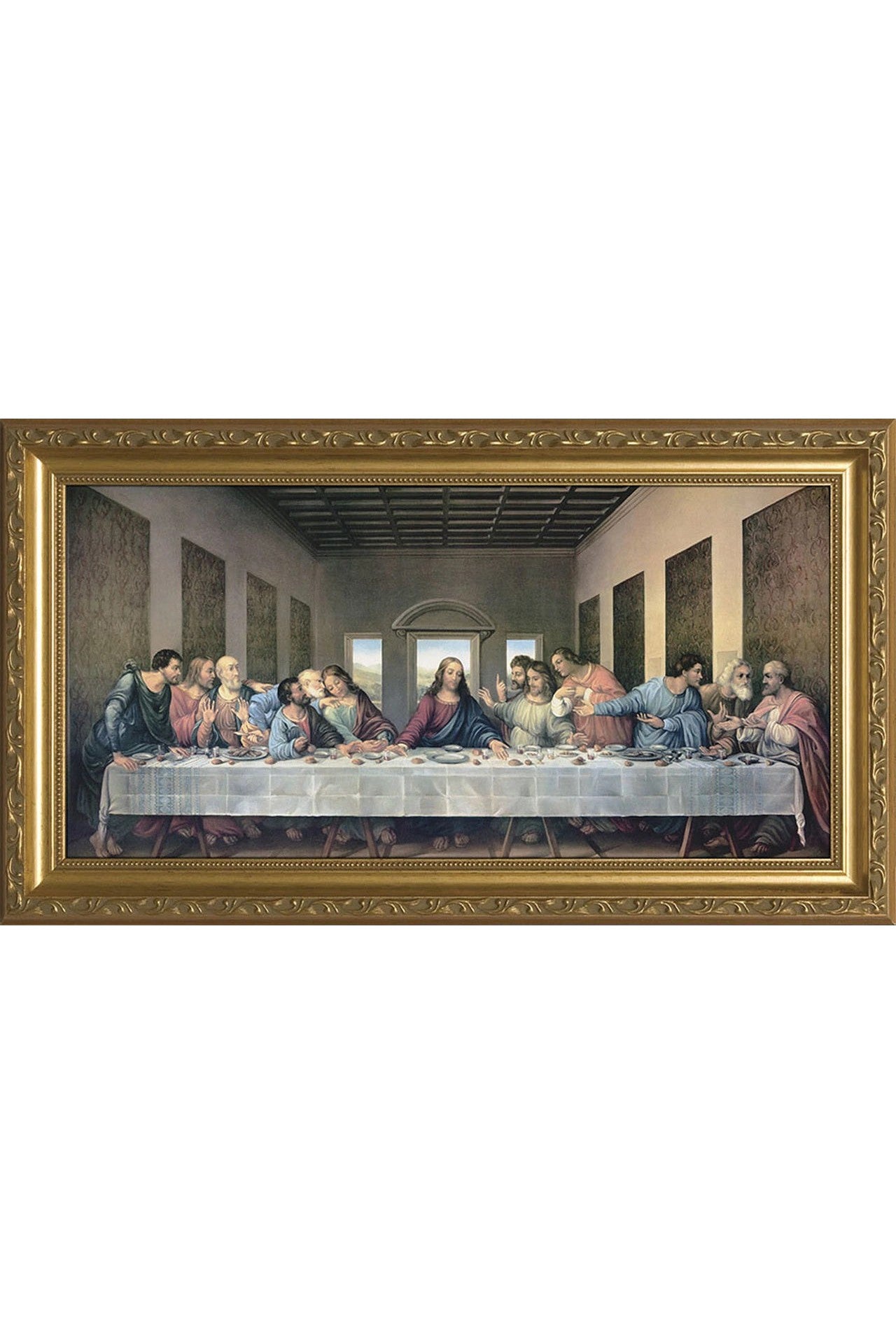 Last Supper by Da Vinci - VTNW-7737C1-Inspirational Gifts-Nelson Fine Art-Michigan Church Supply