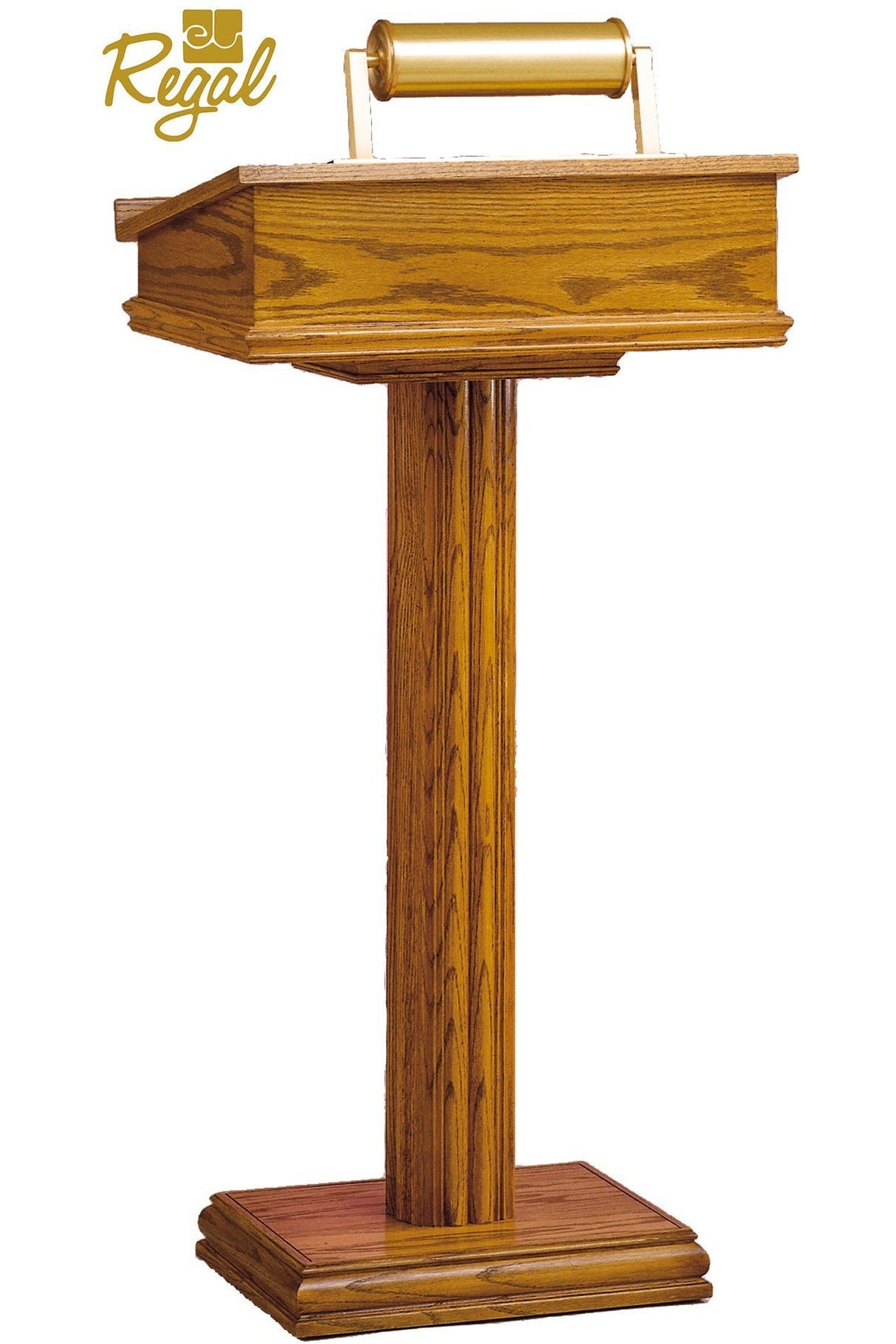 Lectern - QF28LETH28-Church Life-Empire Bronze-Without Light-Michigan Church Supply