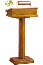 Lectern - QF28LETH28-Church Life-Empire Bronze-Without Light-Michigan Church Supply