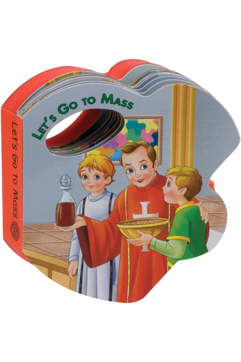 Let's Go To Mass (Rattle Book) - GF98022-Inspirational Gifts-Catholic Book Publishing Corp-Michigan Church Supply