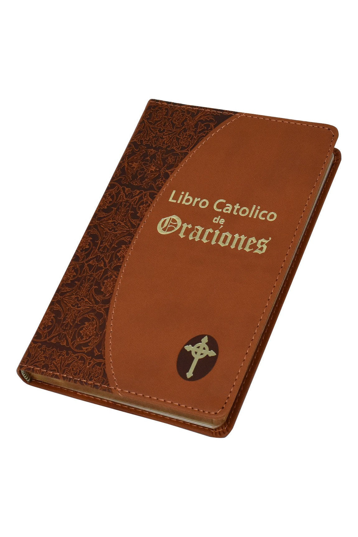 Libro Catolico De Oraciones - Brown - GF43819BN-Inspirational Gifts-Catholic Book Publishing Corp-Michigan Church Supply