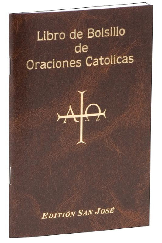 Libro De Bolsillo De Oraciones Catolicas - GF332S-Inspirational Gifts-Catholic Book Publishing Corp-Michigan Church Supply