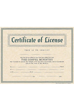 License for Minister - MA01593-Church Life-BROADMAN & HOLMAN-Michigan Church Supply