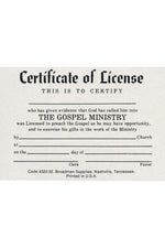 License for Minister (billfold) - MA72875-Church Life-BROADMAN & HOLMAN-Michigan Church Supply